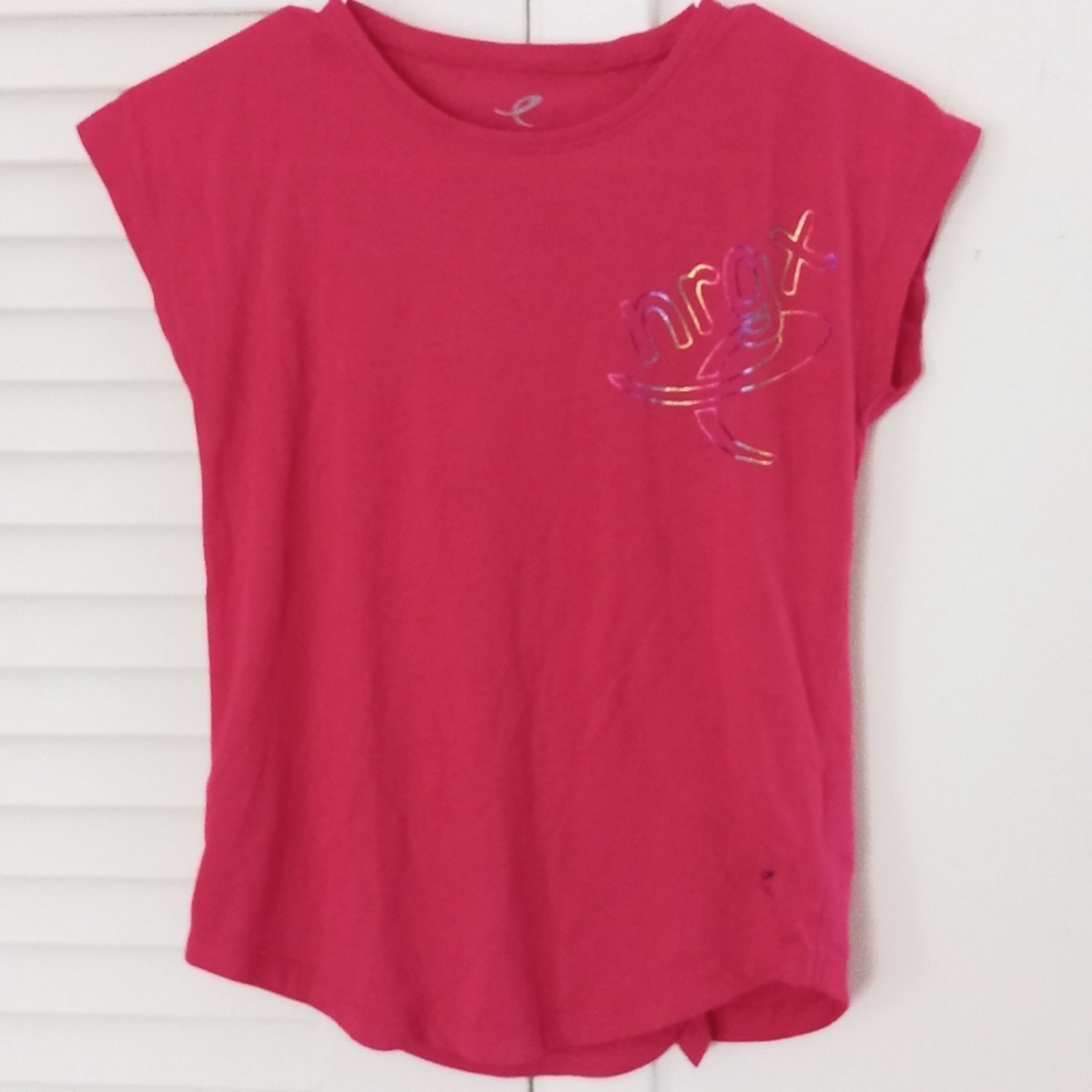Pink t-shirt mini sleeves size kids L